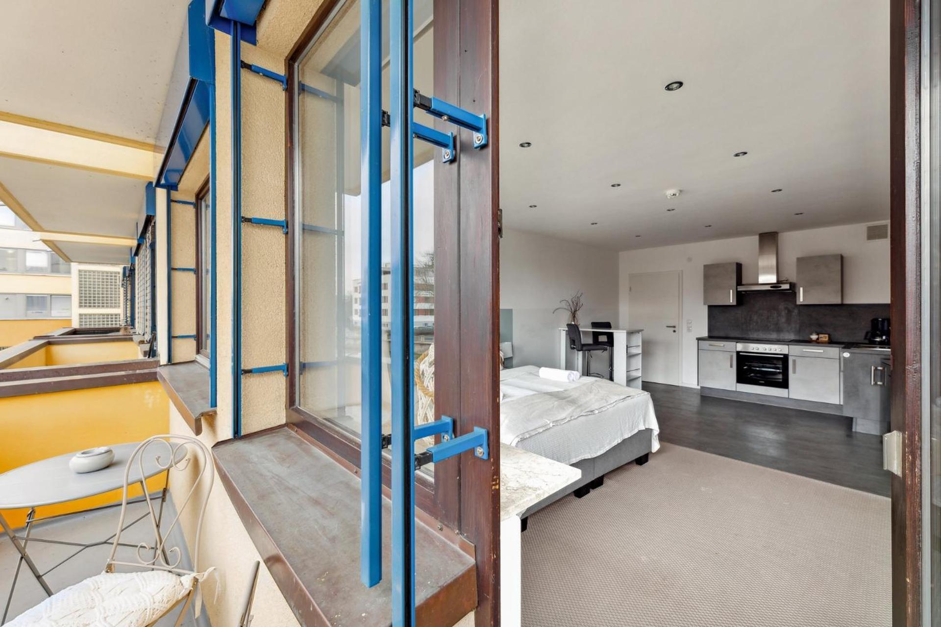 Sali Homes - Charming Studio Apartment In Heart Of Bayreuth With Balcony Экстерьер фото